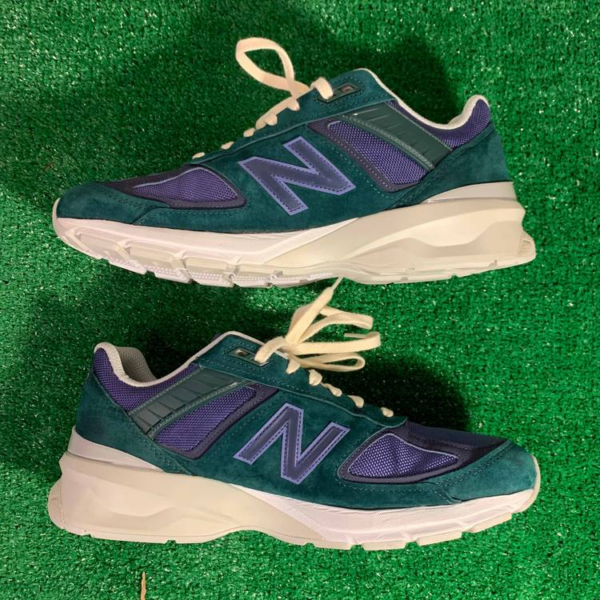 Giày New Balance Aimé Leon Dore 'Forest Green' M990AL5 - Ảnh 5