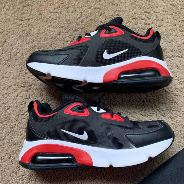 Giày Nike Air Max 200 GS 'University Red' AT5627-007 - Ảnh 3