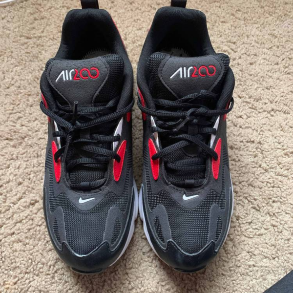 Giày Nike Air Max 200 GS 'University Red' AT5627-007 - Ảnh 4