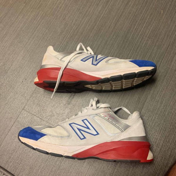 Giày New Balance 990v5 Big Kid 'Nimbus Cloud' GC990NB5 - Ảnh 5