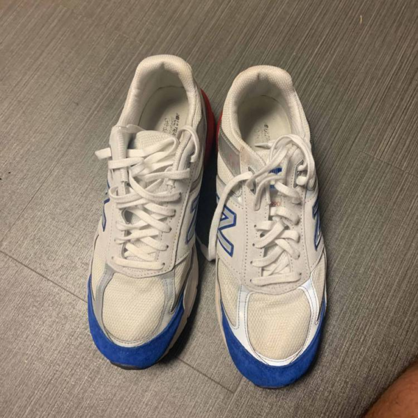 Giày New Balance 990v5 Big Kid 'Nimbus Cloud' GC990NB5 - Ảnh 6