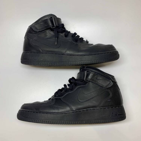 Giày Nike Air Force 1 Mid '07 'Triple Black' 315123-001 - Ảnh 8