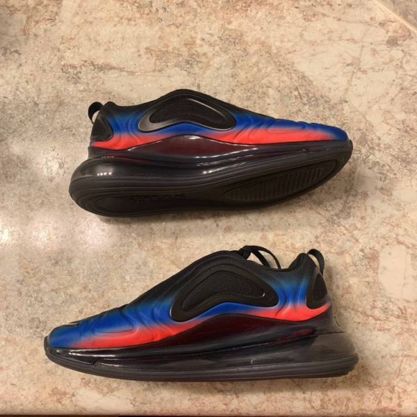 Giày Nike Air Max 720 'Black Racer Blue Crimson' AO2924-017 - Ảnh 5