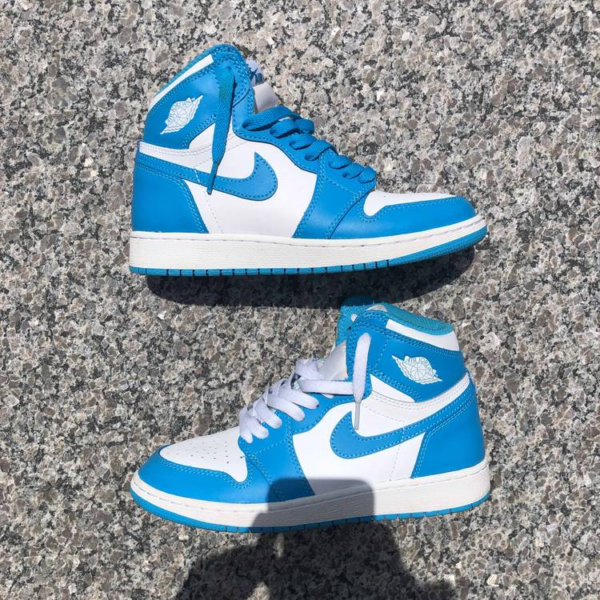 Giày Nike Air Jordan 1 Retro High OG BG 'UNC' 575441-117 - Ảnh 7