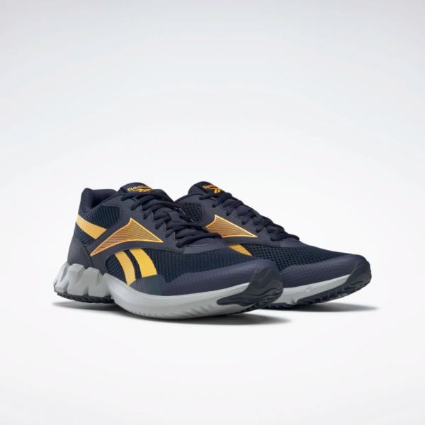 Giày Reebok Tenis Ztaur Run Navy Yellow H67601 - Ảnh 4
