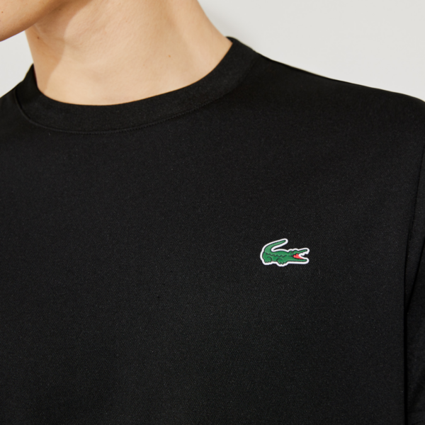 Ao Lacoste Sports Breathable Pique T-Shirt 'Black' TH3401-53G-031