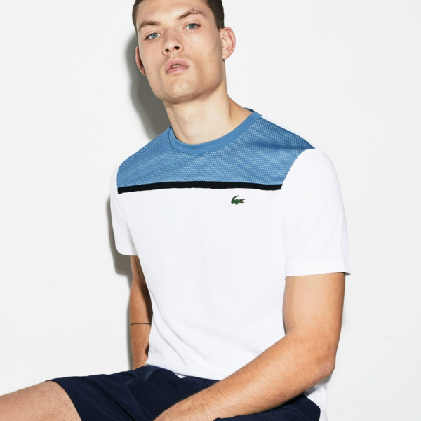 Áo Lacoste Crew Neck T Shirt TH3472-9YM - Ảnh 2