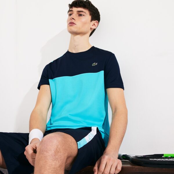 Áo Lacoste Tee SPORT Perfomance Turquoise 2020 TH4856-51-2YE - Ảnh 2