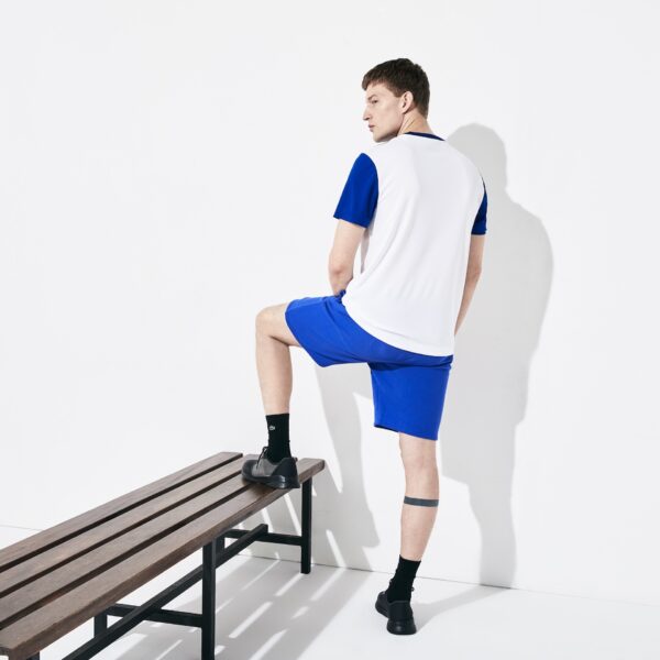 Áo Lacoste Tee SPORT Perfomance Blue W 2020 TH4856-51-PUW - Ảnh 3