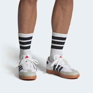 Giay Adidas Velosamba 'White Navy Scarlet' HP5399