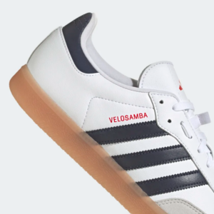 Giay Adidas Velosamba 'White Navy Scarlet' HP5399