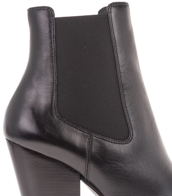 Giày Saint Laurent Ankle Boots In Black 6361460RT001000 - Ảnh 5