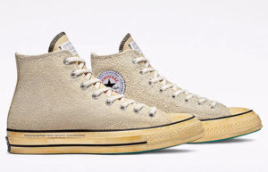 Giay Converse x Thisisneverthat Chuck 70 High 'Lemon Icing' 172395C