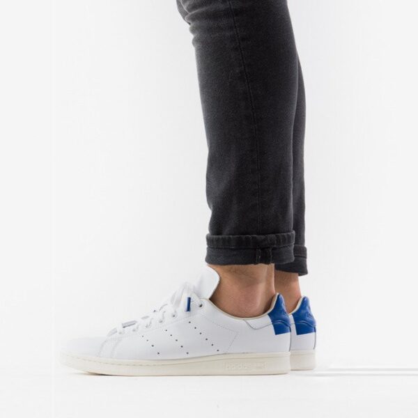 Giày Adidas Stan Smith 'White Collegiate Royal' EE5788 - Ảnh 2