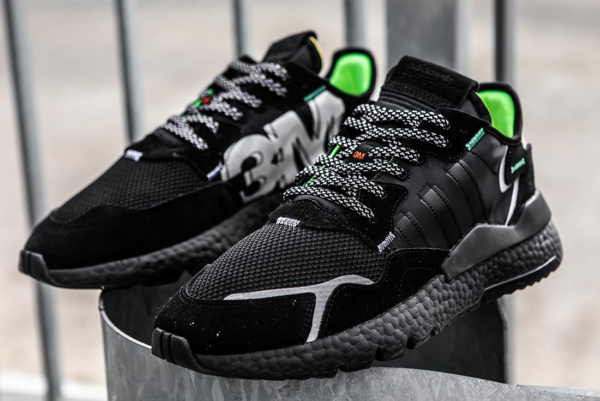 Giày Adidas 3M x Nite Jogger 'Core Black' EE5884 - Ảnh 8