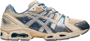 Giay Asics x Wind and Sea Gel-Nimbus 9 'Cream Pure Silver' 1201A801-101