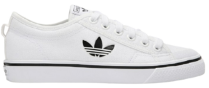 Giày Adidas Nizza Trefoil 'White Black' FX9268