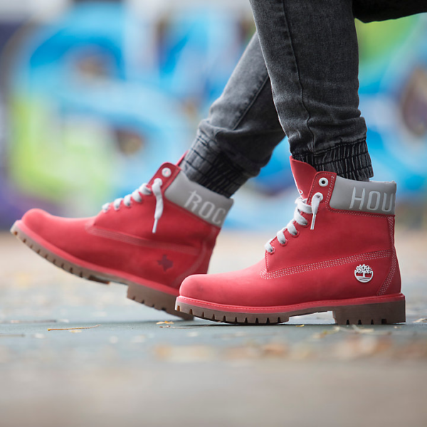 Giày Timberland NBA x 6 Inch Classic Premium Boot 'Houston Rockets'  TB-0A249E-L61 - Ảnh 3