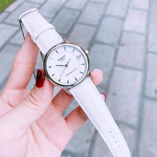 Đồng Hồ Tissot Powermatic 80 Mother of 'Pearl' T086-207-16-111-00 - Ảnh 5