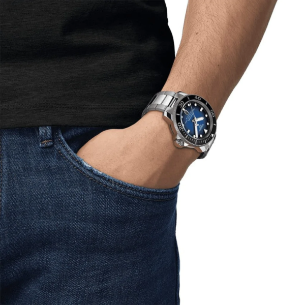 Đồng Hồ Tissot Seastar 2000 Automatic 'Blue' T120-607-11-041-01 - Ảnh 2