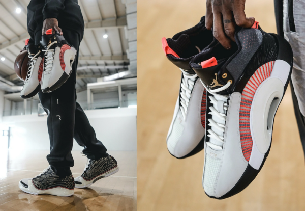 Giày Nike Titan x Air Jordan 35 PF '10th Anniversary' DD4701-001 - Ảnh 8