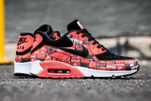 Giày Nike Atmos x Air Max 90 Print 'We Love Nike'  AQ0926-001 - Ảnh 5