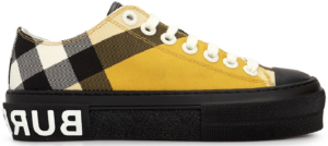 Giay Burberry Check Jack 'Yellow' 8055875