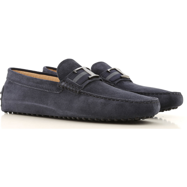 Giày Tod's BLUE SUEDE LOAFERS XXM0GW0CT50RE0U805 - Ảnh 2