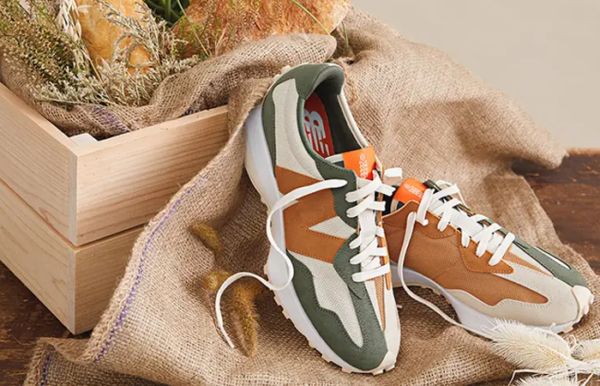 Giày New Balance Todd Snyder x 327 'Farmers Market Pack Wheat' MS327TSC - Ảnh 4