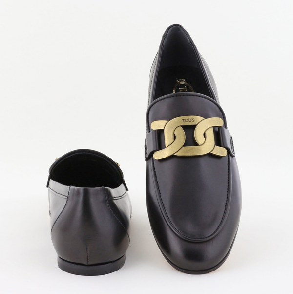 Giày Tod's  SMOOTH LEATHER LOAFERS IN BLACK XXW79A0DD00NF5B999 - Ảnh 3
