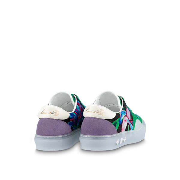 Giày Louis Vuitton LV Ollie Richelieu Trainers 'Green' 1A9JIZ - Ảnh 5