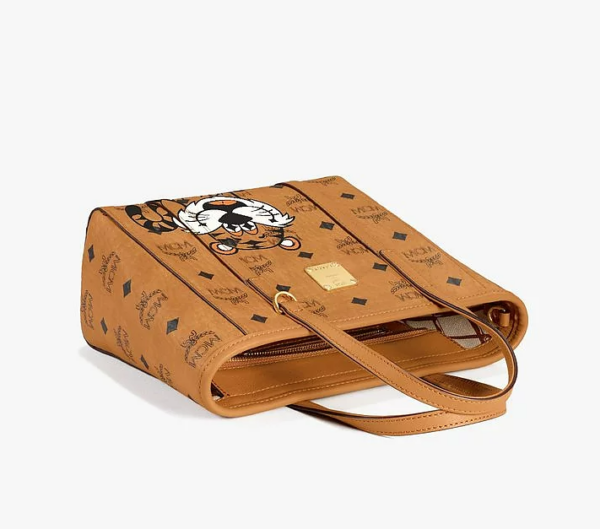 Túi MCM Toni Shopper in New Year Tiger Visetos MWTCSXL01CO001 - Ảnh 3