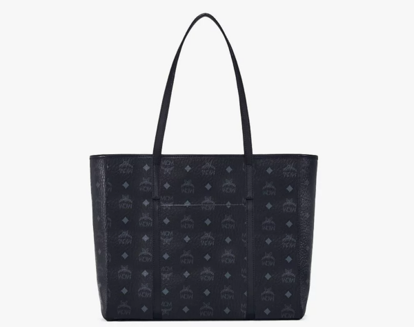 Túi MCM Toni Shopper in Visetos MWPAATN01BK001 - Ảnh 2
