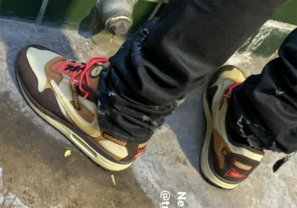 Giày Nike Air Max 1 Travis Scott 'Baroque Brown' DO9392-200 - Ảnh 3