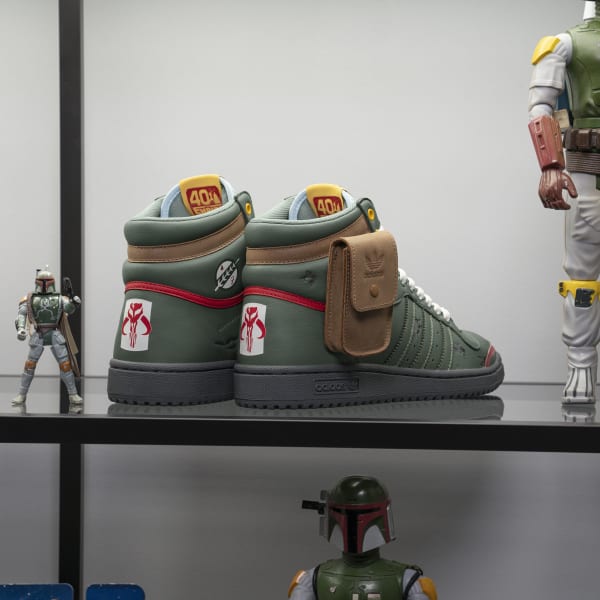 Giày Adidas Star Wars x Top Ten Hi 'Boba Fett' FZ3465 - Ảnh 3