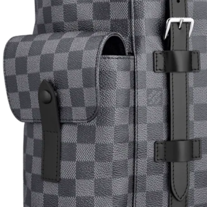 Alternative view of Balo Louis Vuitton Christopher Backpack Damier 'Graphite' N41379
