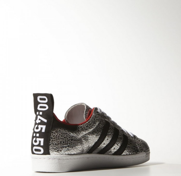 Giày Adidas Wmns x Topshop Superstar 80s 'Silver' S77437 - Ảnh 2