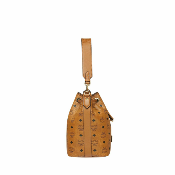 Túi MCM Small Drawstring Handbag MWD9SSE71CO001 - Ảnh 2