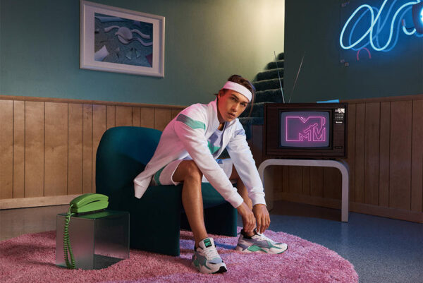 Giày Puma MTV x RSX Tracks 80s White 370407-01 - Ảnh 3