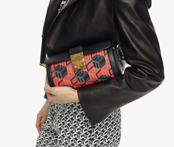 Túi MCM Tracy Crossbody in Cubic Monogram Jacquard MWRCSCK01MT001 - Ảnh 5