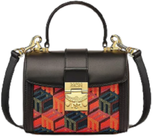 Túi MCM Tracy Satchel in Cubic Monogram Jacquard MWECSCK01MT001