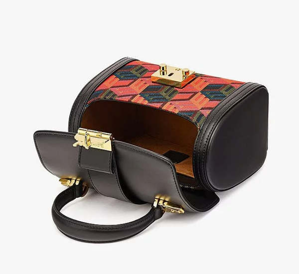 Túi MCM Tracy Satchel in Cubic Monogram Jacquard MWECSCK01MT001 - Ảnh 3