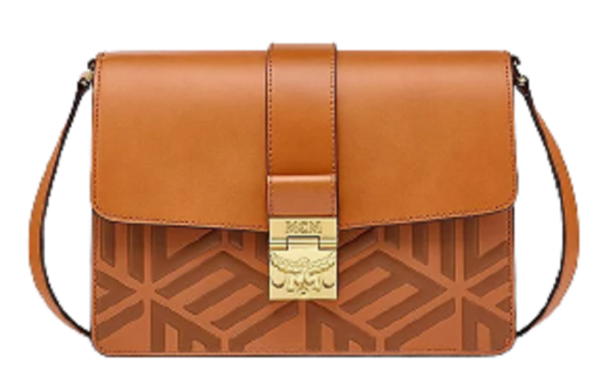 Túi MCM Tracy Shoulder Bag in Cubic Logo Leather MWSCSXT03CO001