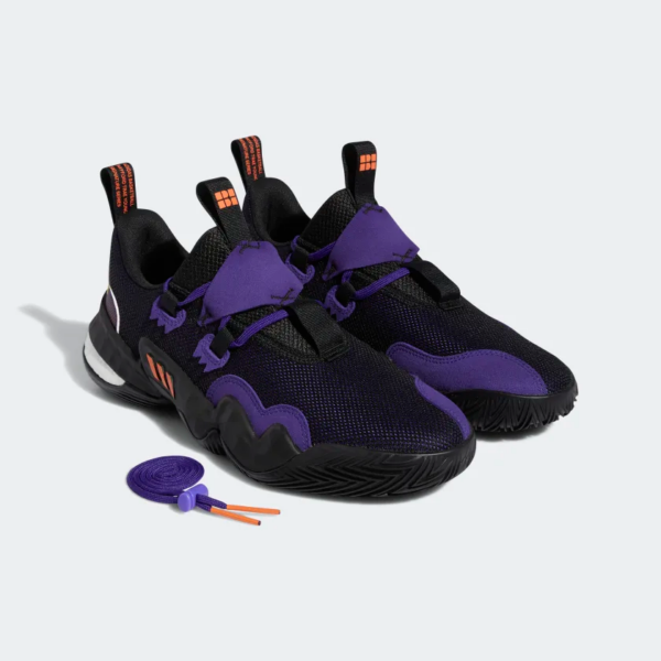 Giày Adidas Trae Young 1 'Black Team College Purple' GZ4627 - Ảnh 3