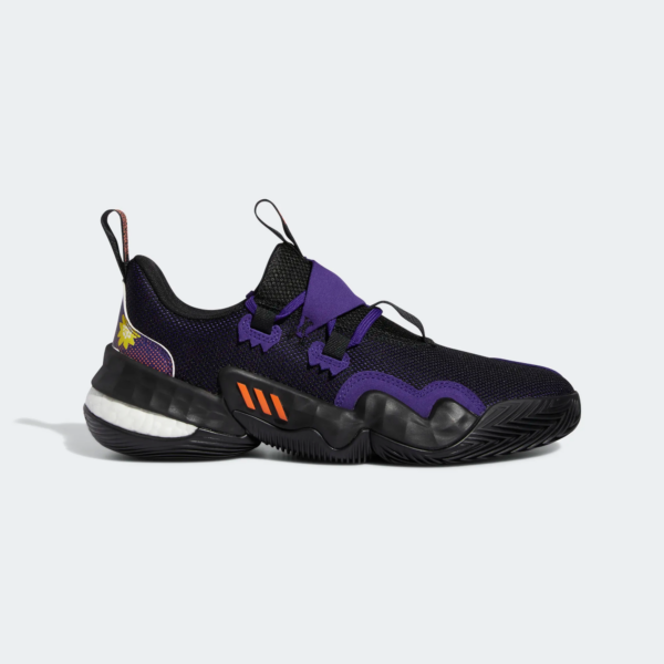 Giày Adidas Trae Young 1 'Black Team College Purple' GZ4627 - Ảnh 2