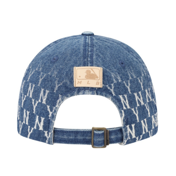 Mũ MLB Monogram Gradation Cap New York Yankees ‘Blue’ 32CPDA111-50U - Ảnh 5