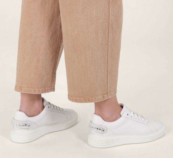 Giày Bally Malay 'White' MALYA-STRA-107 - Ảnh 2