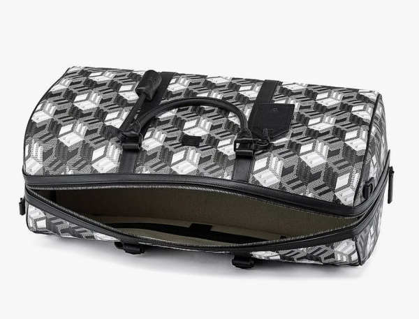 Túi MCM Traveler Weekender Bag in Cubic Monogram Canvas MMVBACK03BW001 - Ảnh 3