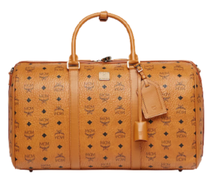 Túi MCM Traveler Weekender Bag in Visetos MMVAAVY03CO001