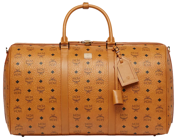 Túi MCM Traveler Weekender in Visetos MUV7AVY02CO001